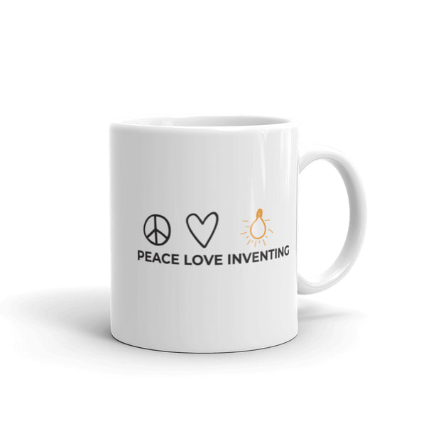 Peace Love Inventing Mug