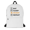 Eat Sleep Invent Repeat Backpack