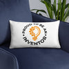 Proud To Be An Inventor Pillow