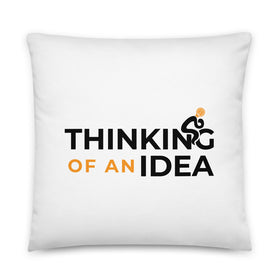 Thinking Of An Idea Pillow