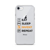 Eat Sleep Invent Repeat iPhone Case