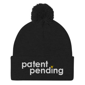 Patent Pending Pom-Pom Beanie