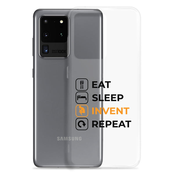 Eat Sleep Invent Repeat Samsung Case