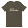 Peace Love Inventing Unisex T-Shirt