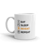 Eat Sleep Invent Repeat Mug