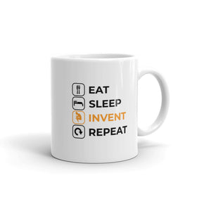 Eat Sleep Invent Repeat Mug