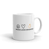 Peace Love Inventing Mug
