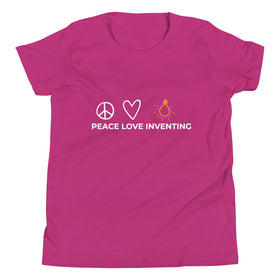 Peace Love Inventing Youth T-Shirt